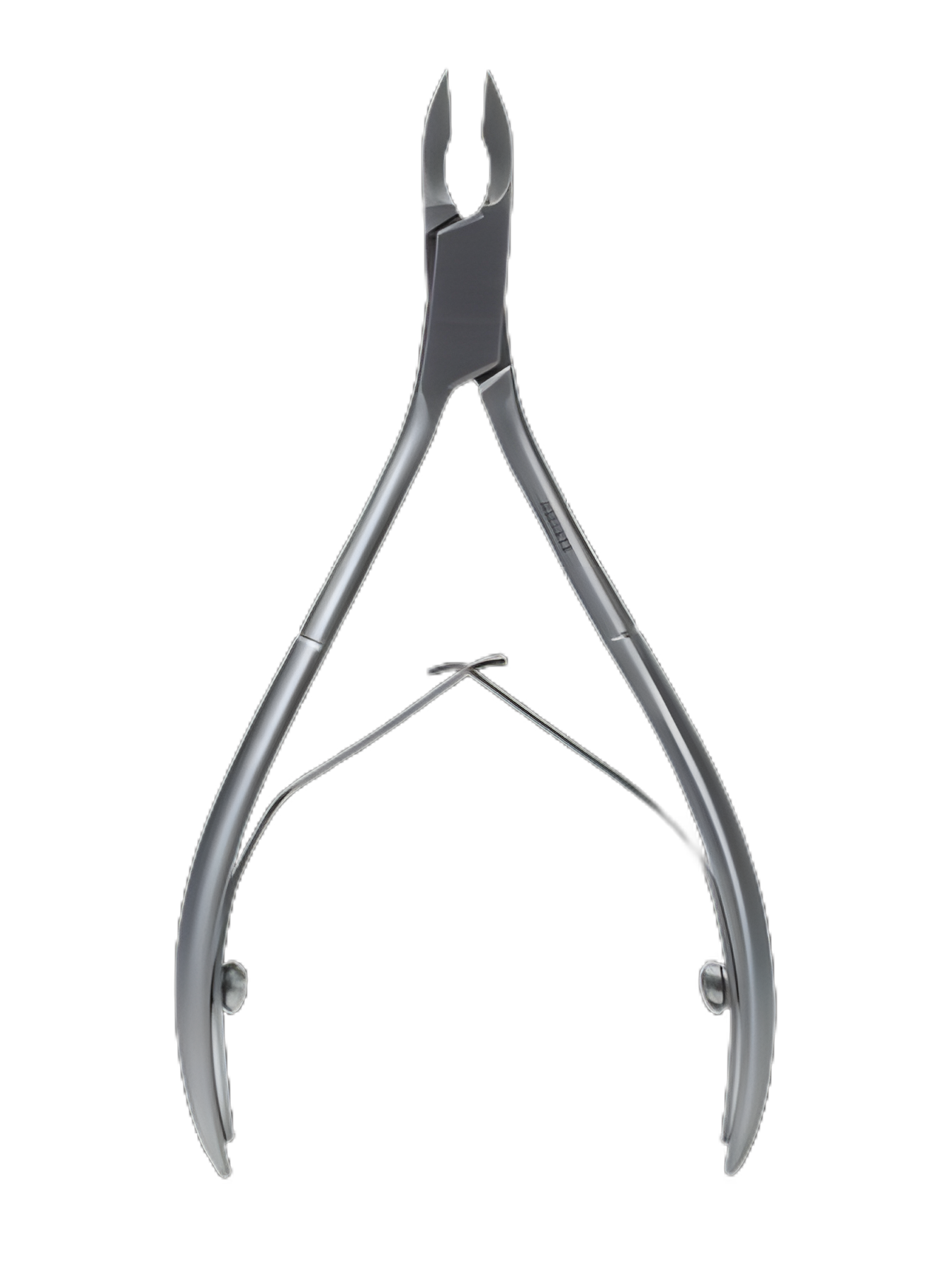 McKesson Argent™ Tissue / Cuticle Nipper - Angled, Small Jaws 6mm Tip, 4 Inch Length, Stainless Steel