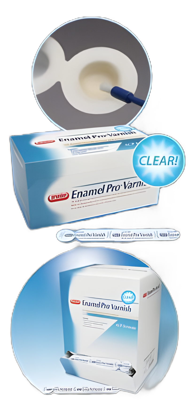 Enamel Pro® Varnish Fluoride Varnish 0.25 mL X 35 per Box Bubblegum Flavor