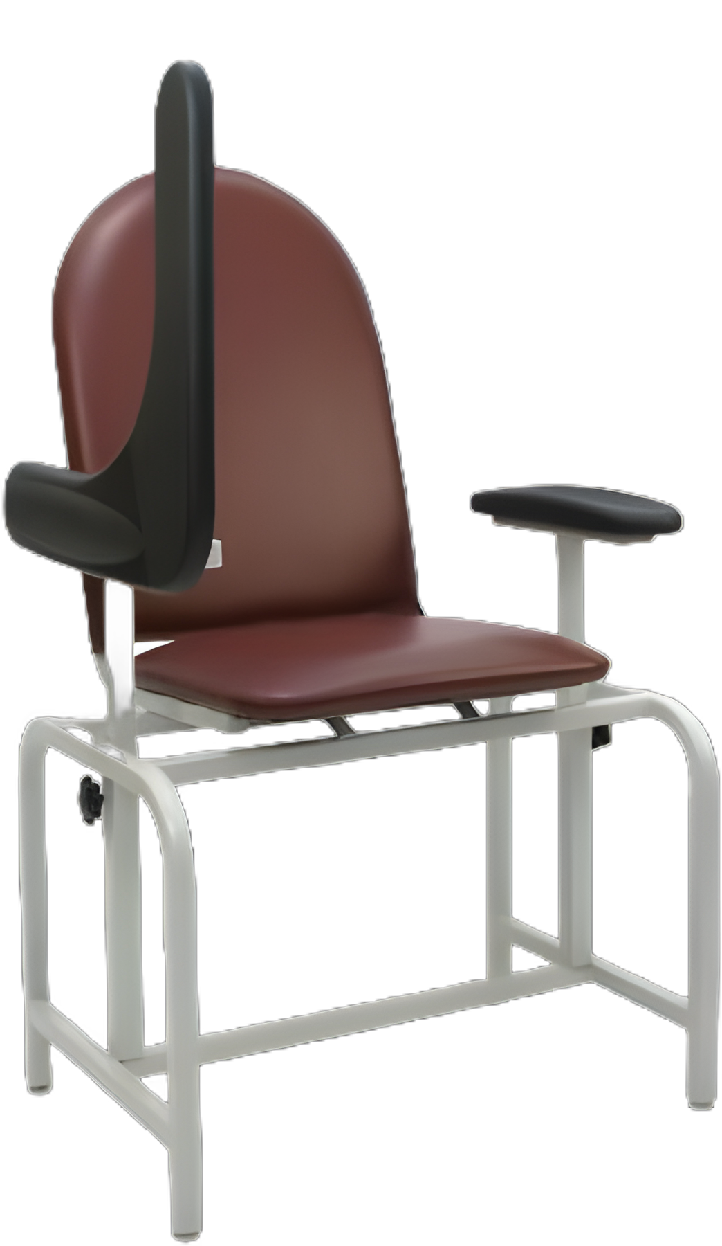 Winco 2573-30 Blood Drawing Chair with Flip-Up Padded Armrests