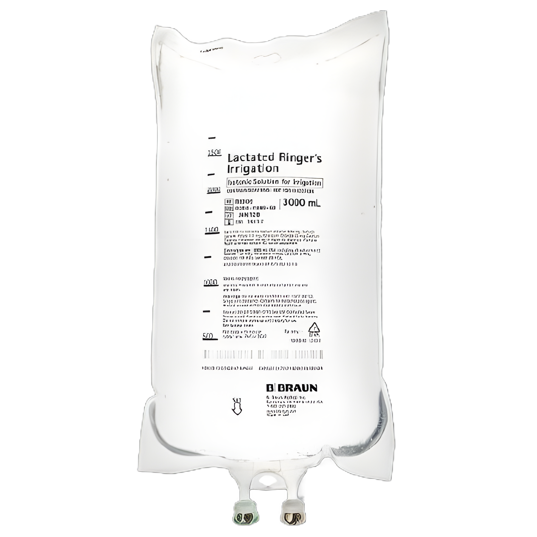 TITAN XL™ Irrigation Solution Lactated Ringer's Solution Not for Injection Flexible Bag 3,000 mL