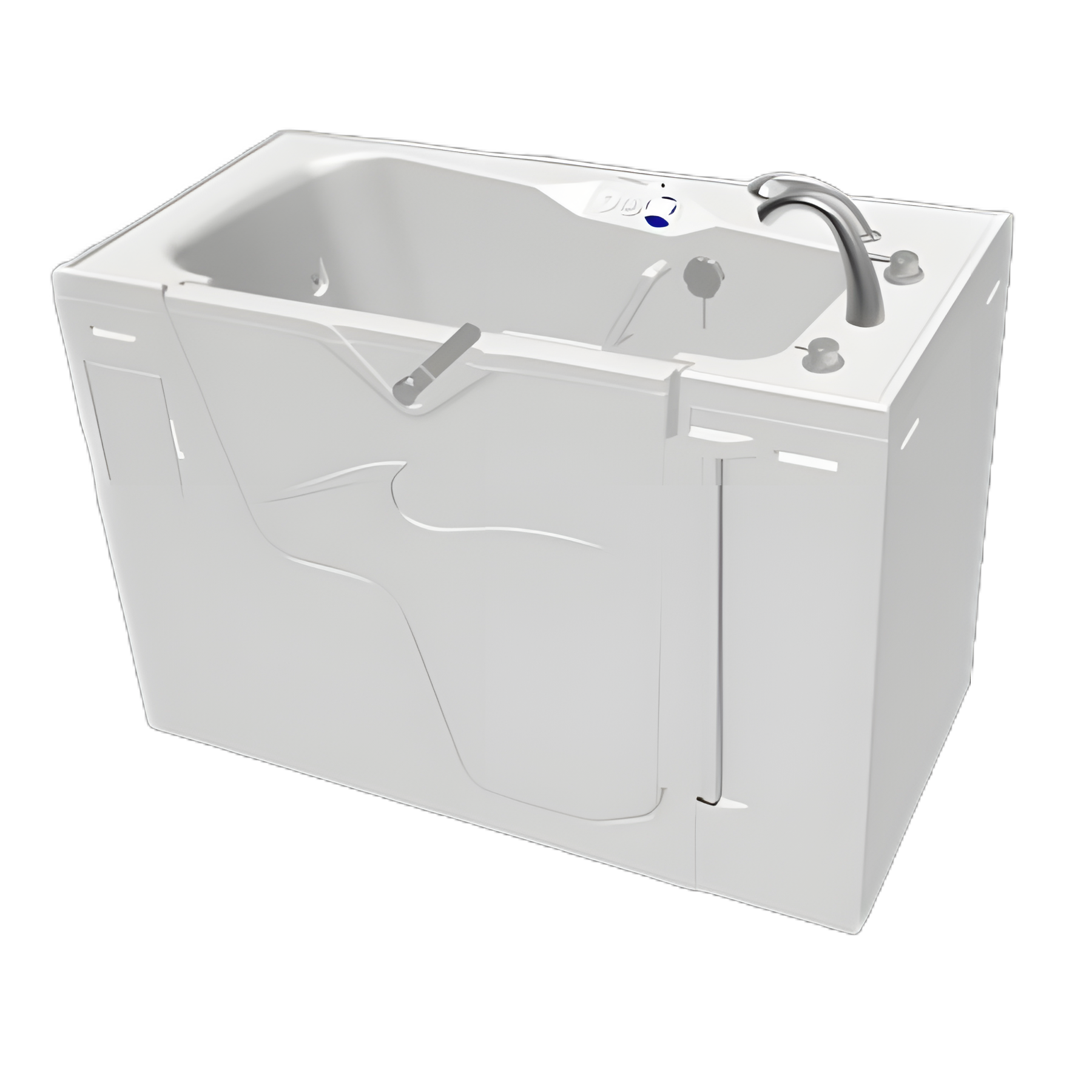 Side Entry Walk-In Soaker Tub REGEN™ White Gel-Coated Fiberglass