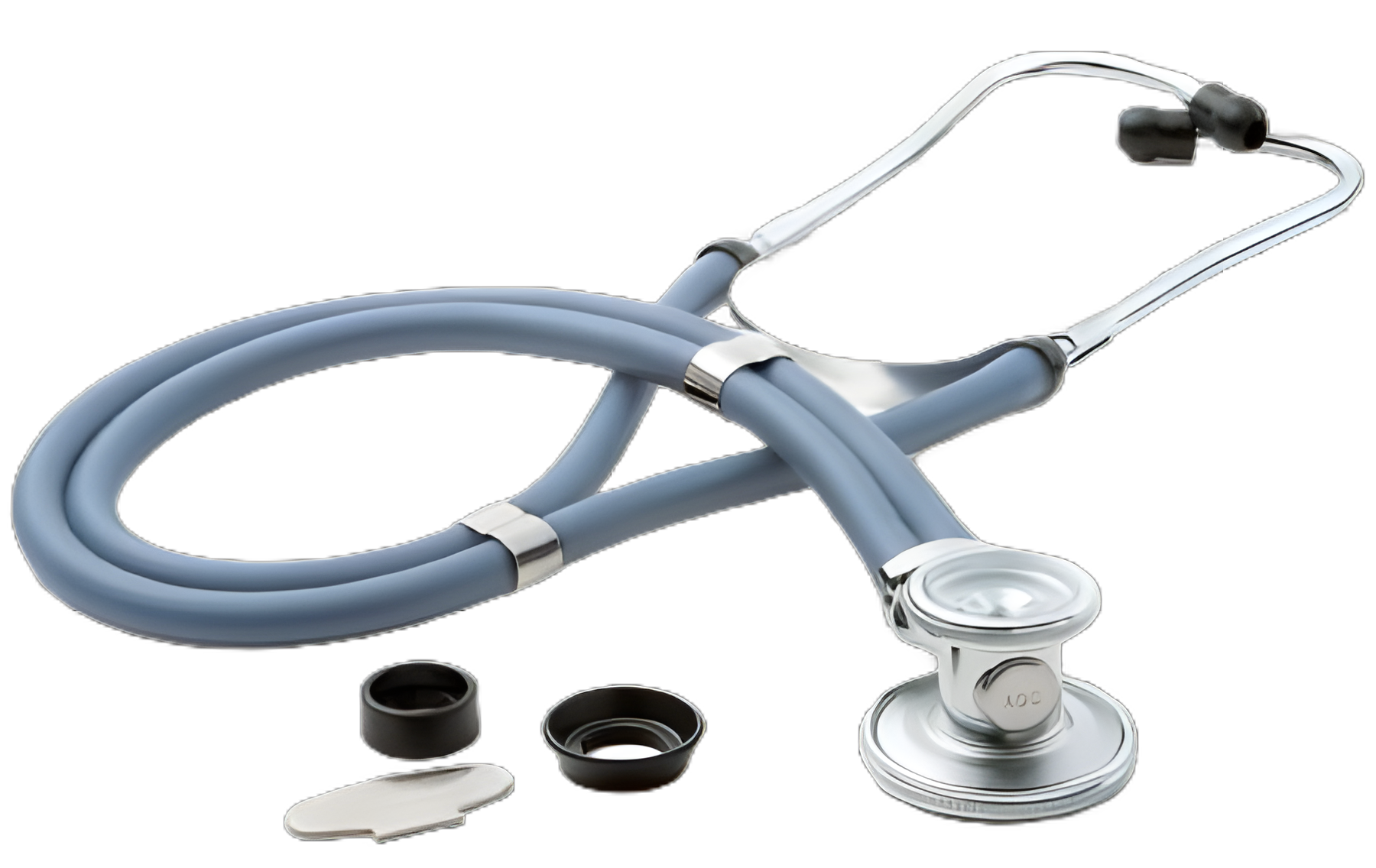 Sprague Stethoscope Adscope® 641 Blue 2-Tube 22 Inch Tube Double Sided Chestpiece - 641LB