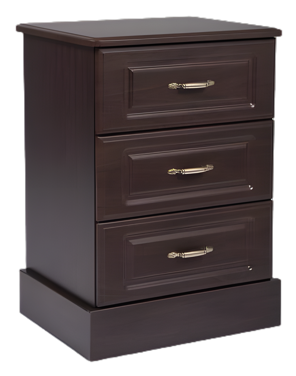 Peachtree Medical Bedside Cabinet with 3 Self-Closing Drawers