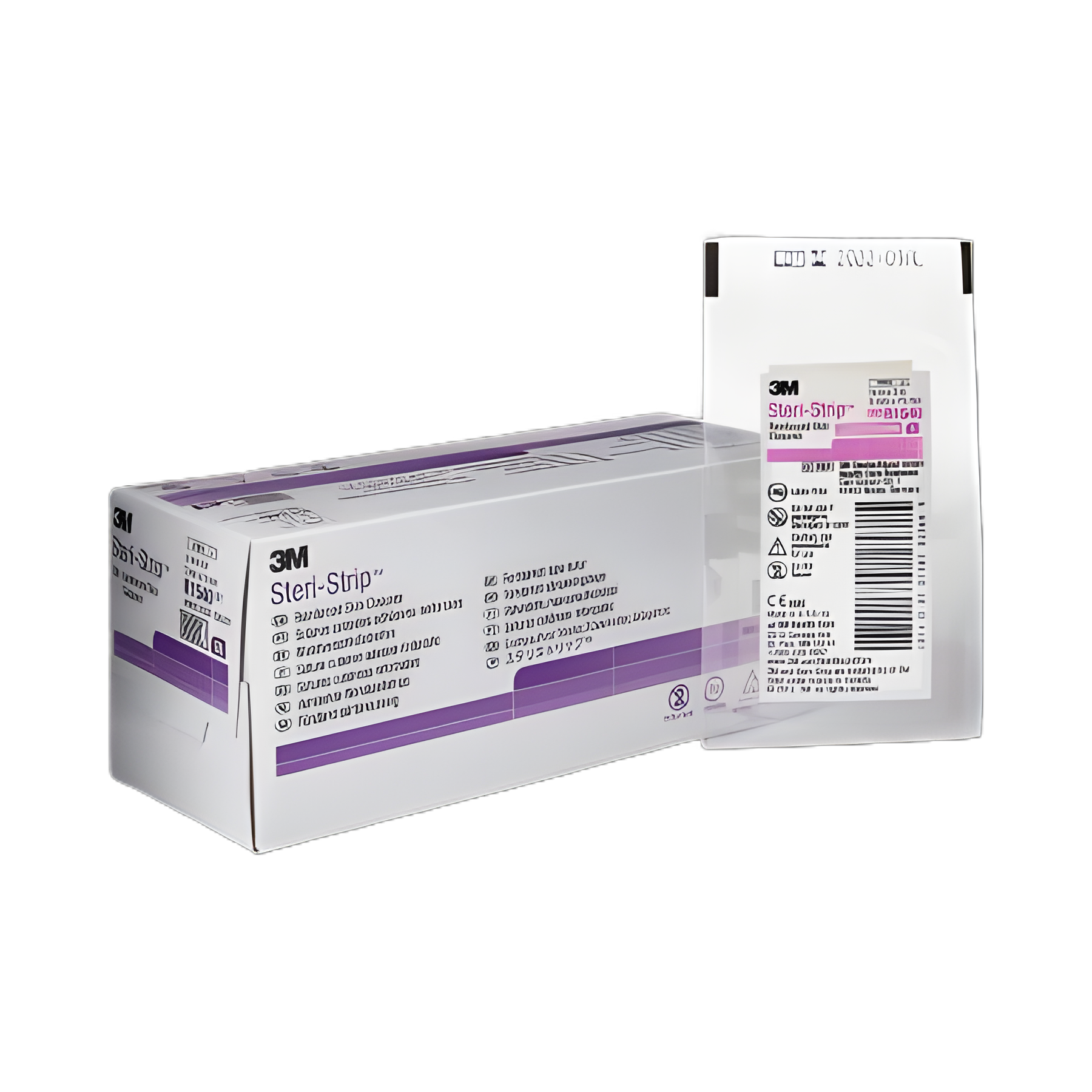 Skin Closure Strip Steri-Strip™ 1/8 X 3 Inch Nonwoven Material Reinforced Strip White