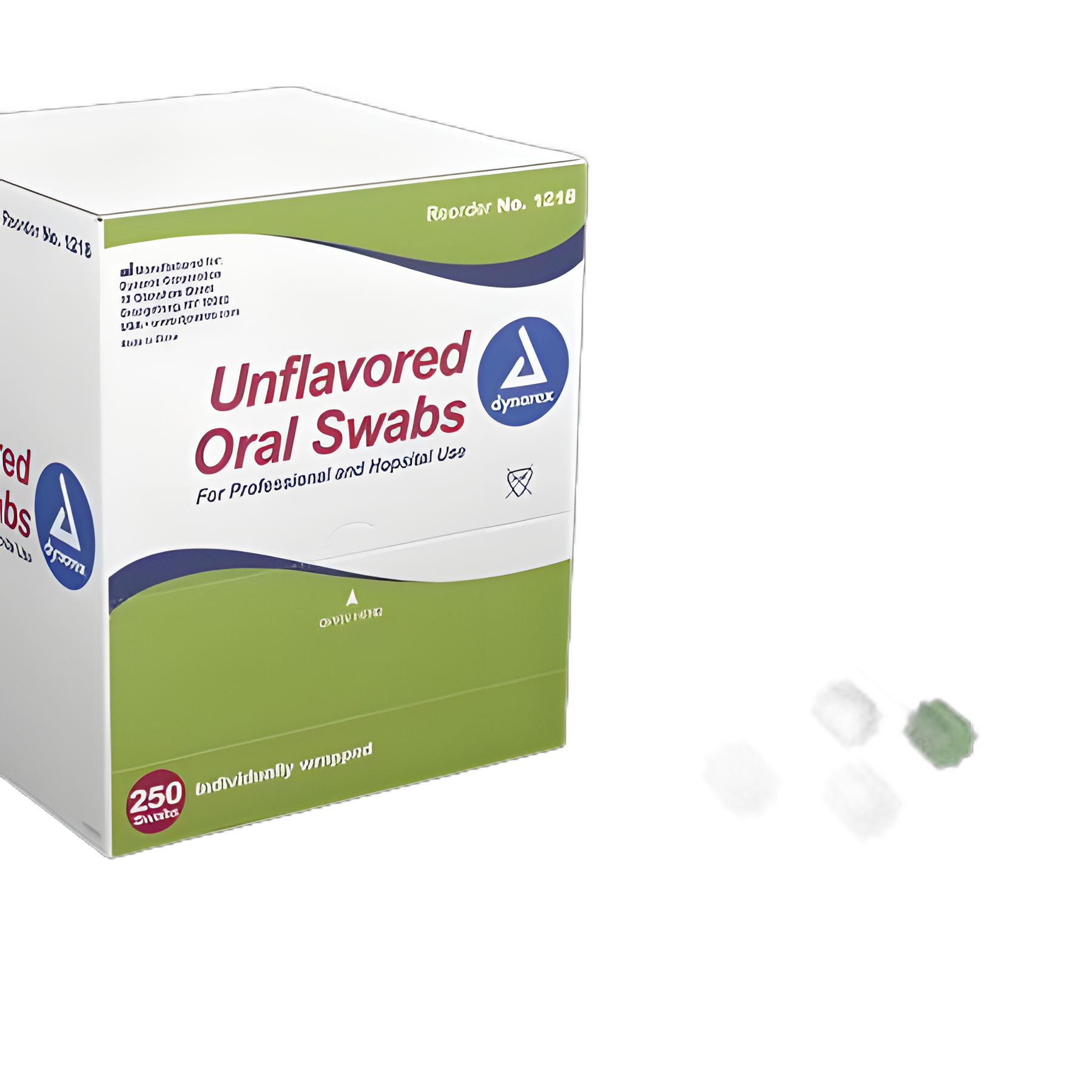 Oral Swab Dynarex® Untreated Foam Tip 1 per Pack