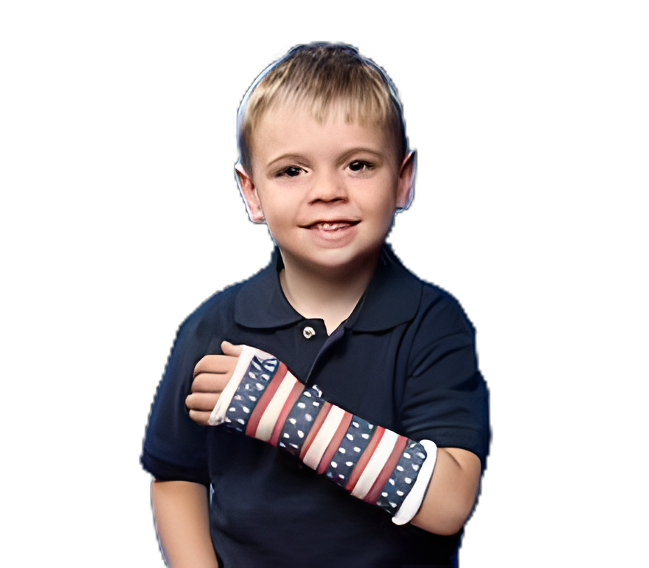 Cast Tape Delta-Cast® Prints 2 Inch X 12 Foot Polyester Stars and Stripes Print
