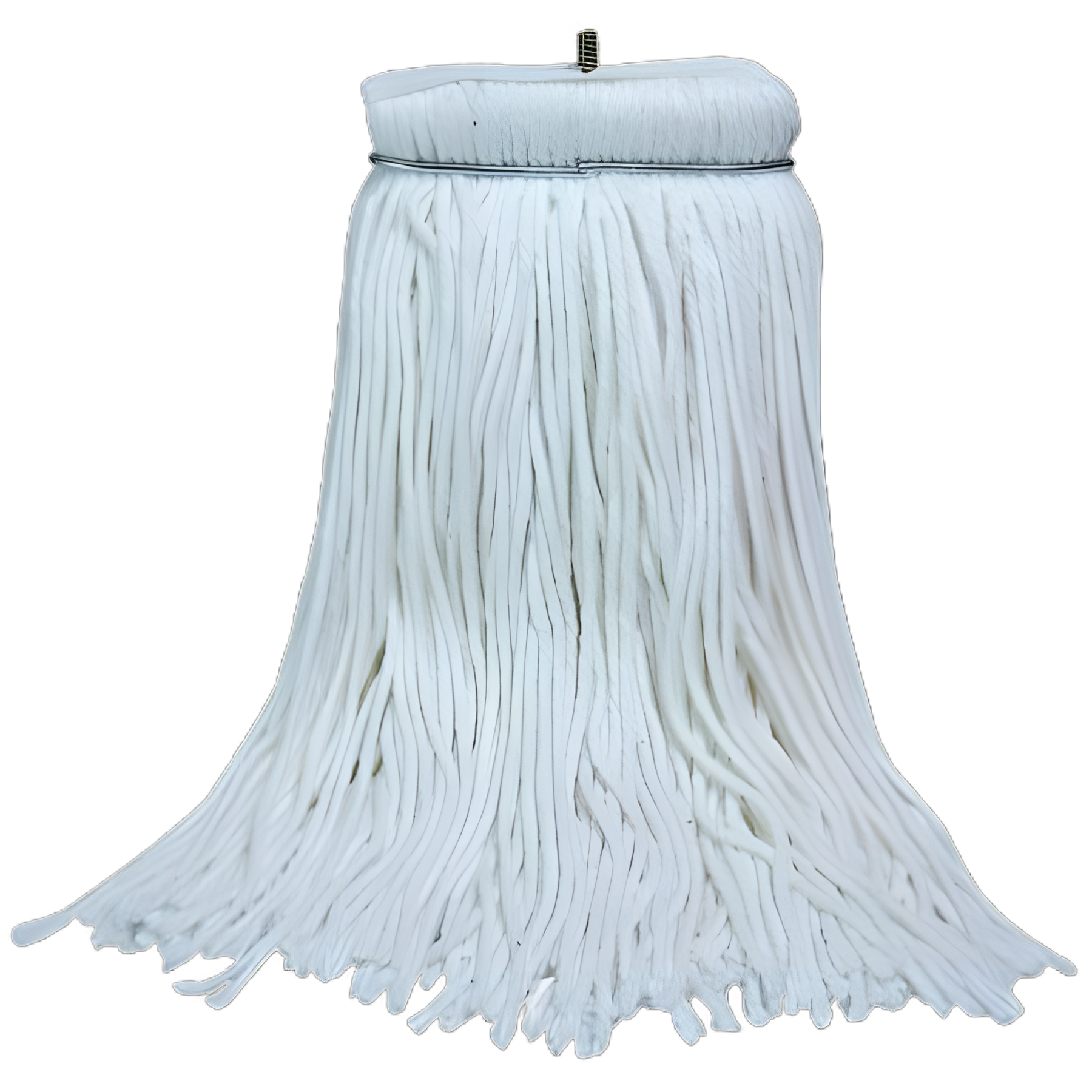 ABCO Cut-end White Rayon Reusable Wet String Mop Head for Medical Facilities