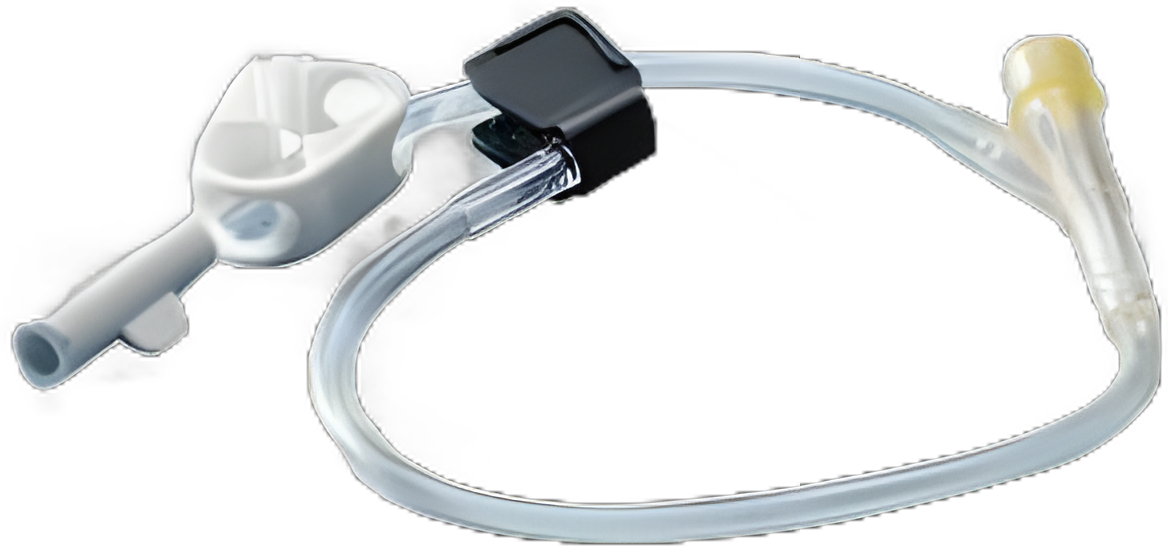 Huber Infusion Set Kawasumi 22 Gauge 1 Inch 8 Inch Tubing Without Port