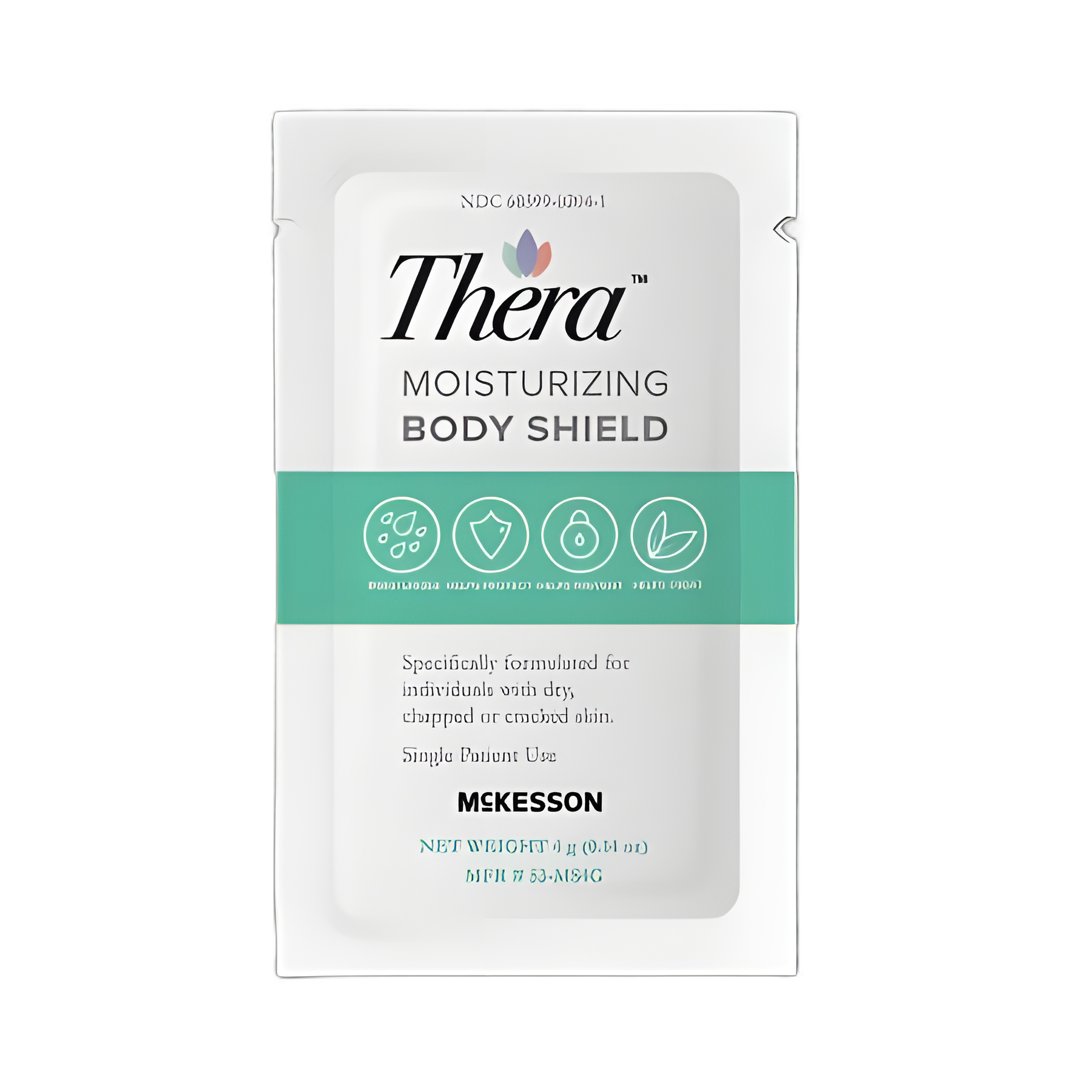 Thera® Moisturizing Body Shield Cream 4g Packet - Dimethicone Skin Protectant