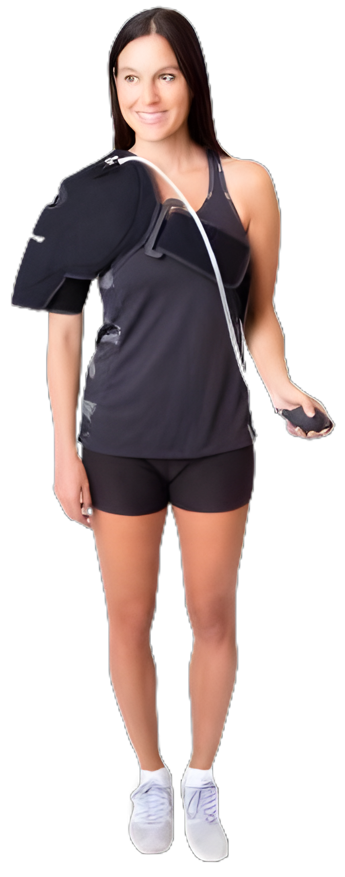 EZ Shoulder Ice Cold Pack with Wrap - Reusable Shoulder Orthosis for Pain Relief & Swelling