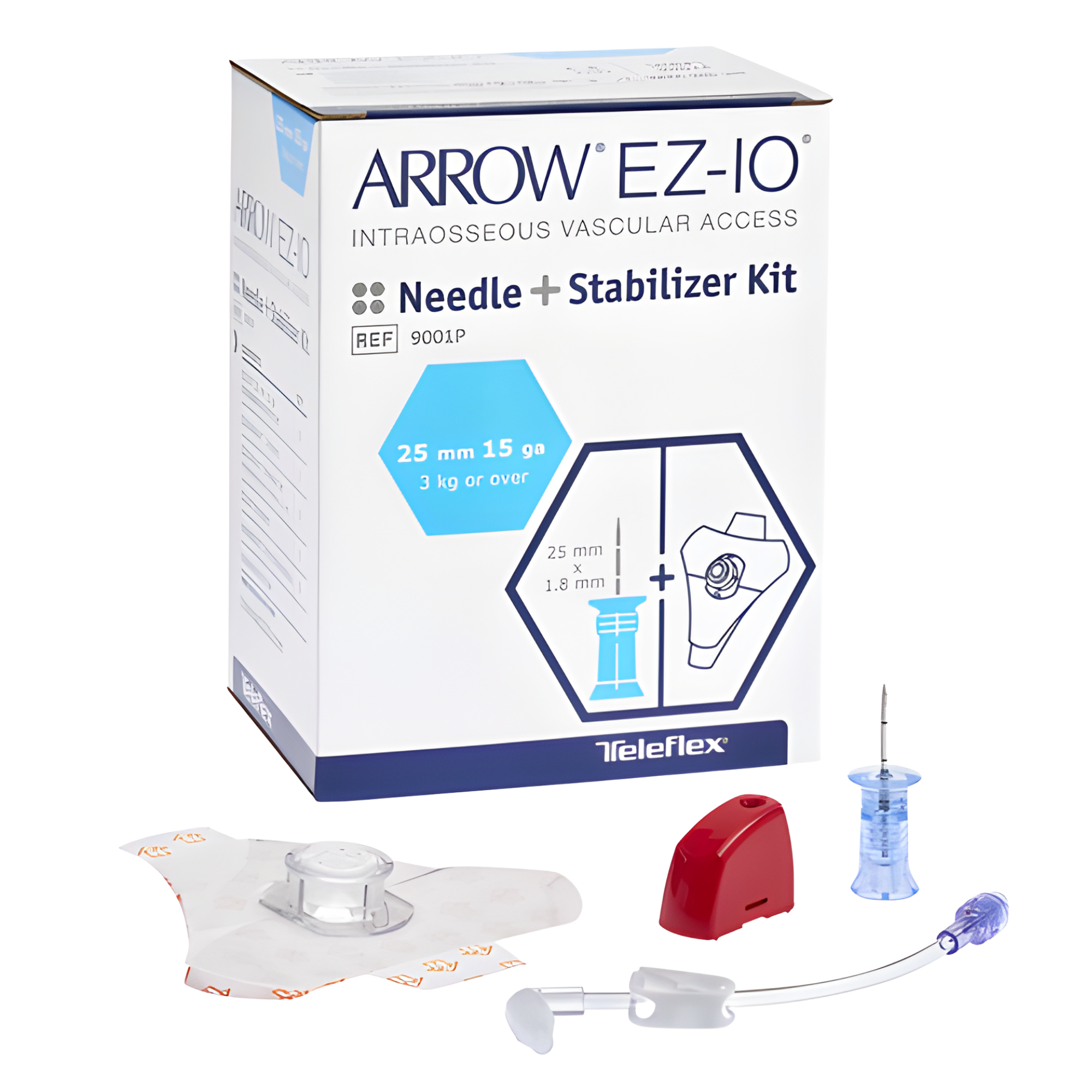 Arrow EZ-IO Needle & Stabilizer Kit 25mm x 15G