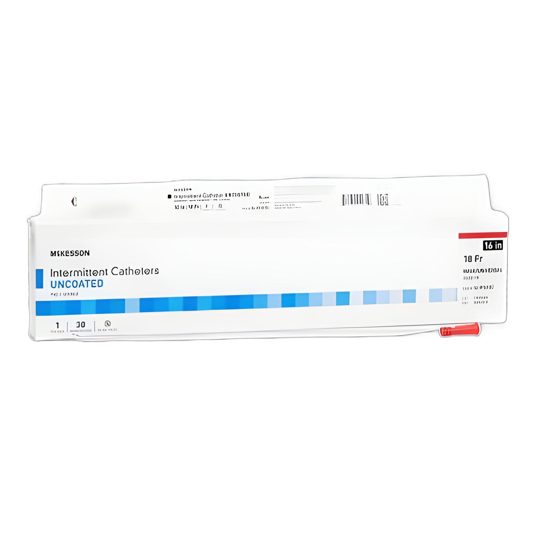 McKesson Coude Tip Urethral Catheter 18Fr 16" Uncoated PVC