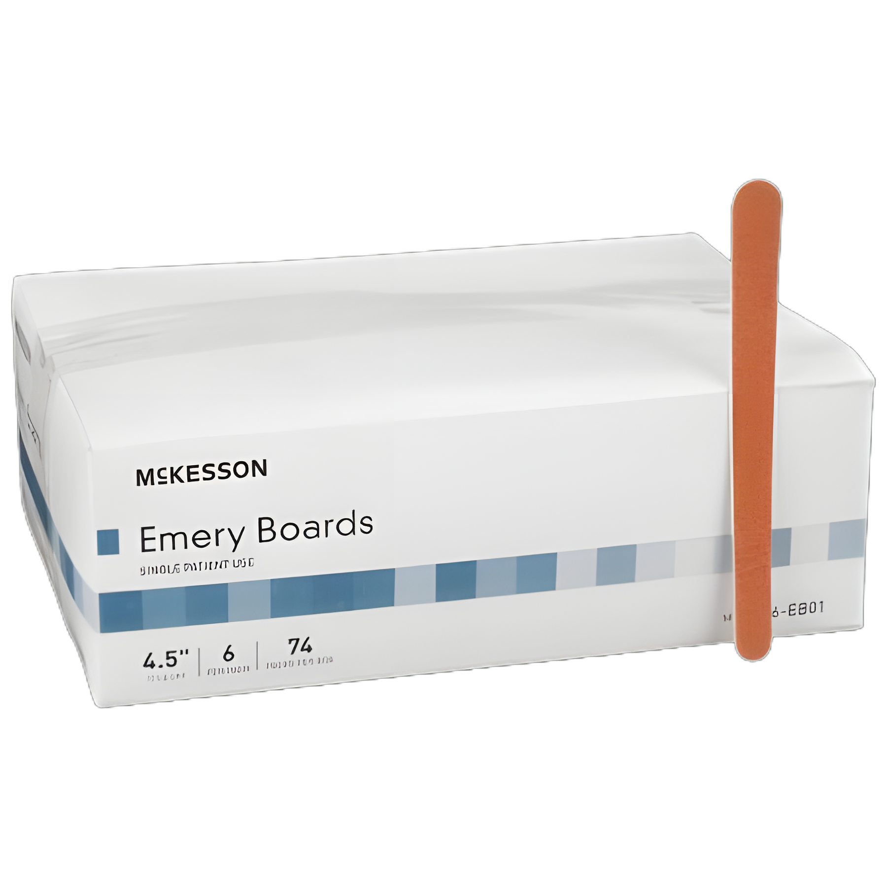 McKesson Terra Cotta Emery Board 4-1/2 Inch - Latex-Free Nail Care