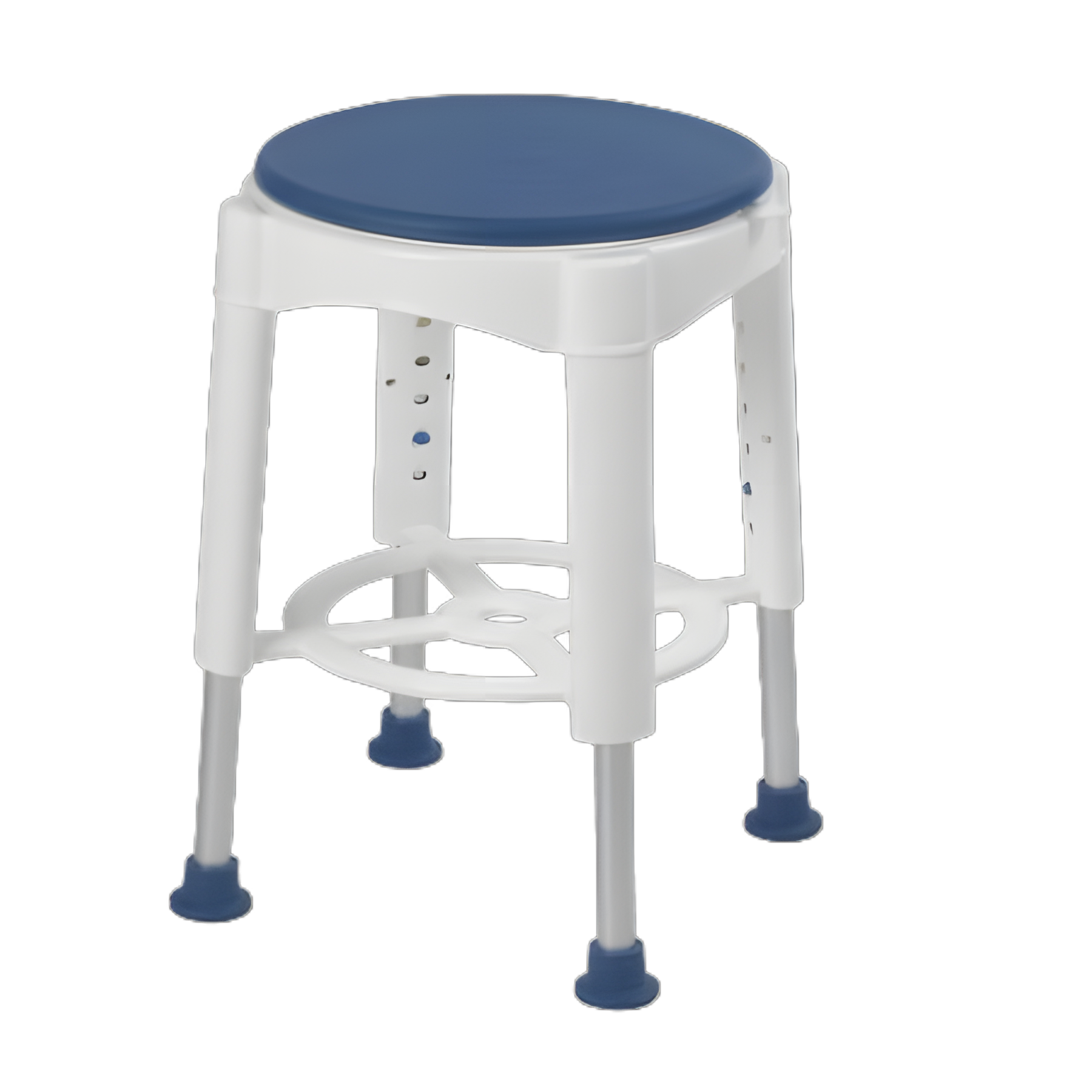 Drive™ Shower Chair with Rotating Padded Seat, No Arms or Backrest - 450 lbs Capacity