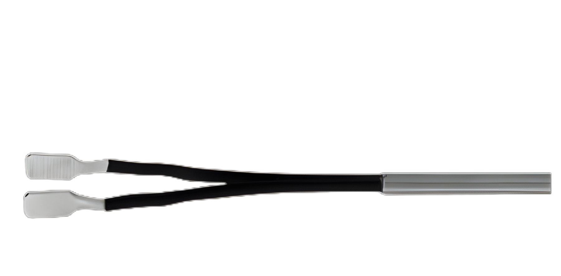 Kleppinger Tongs 32 cm Shaft, Stainless Steel, Electropolished Finish