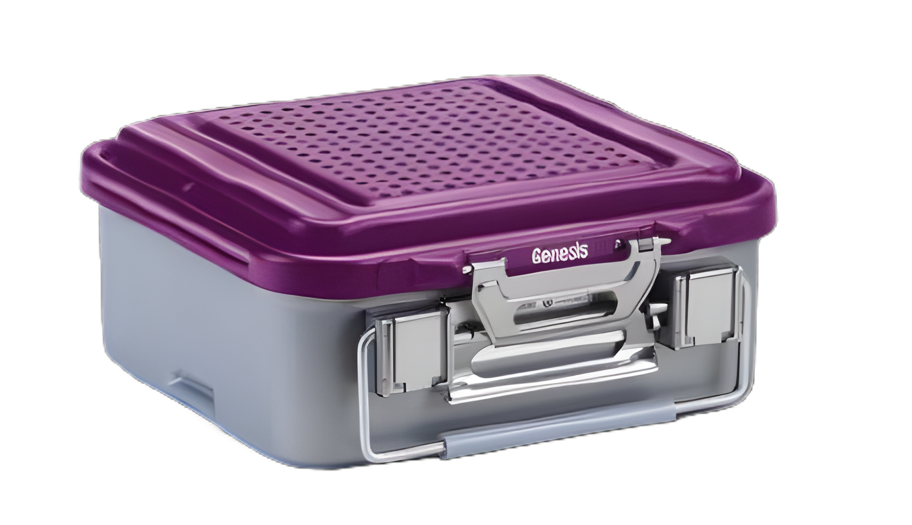 Genesis® Extra Long Sterilization Container 7.2x12x23 Inch, Anodized Aluminum, NonSterile, Purple