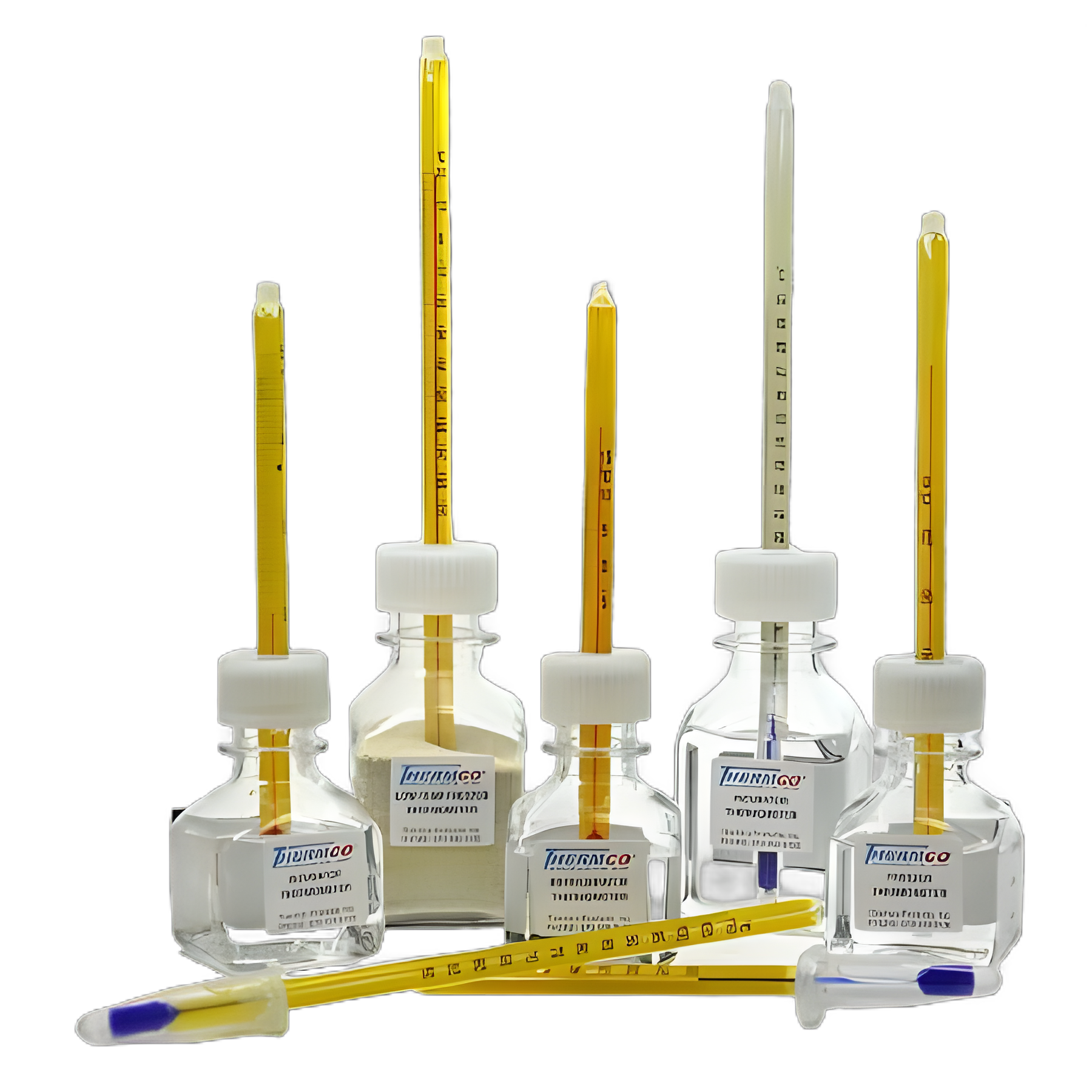 Liquid-in-Glass Thermometer Thermco® Accu-Safe Celsius 25° to 45°C Partial Immersion Door / Wall Mount Does Not Require Power