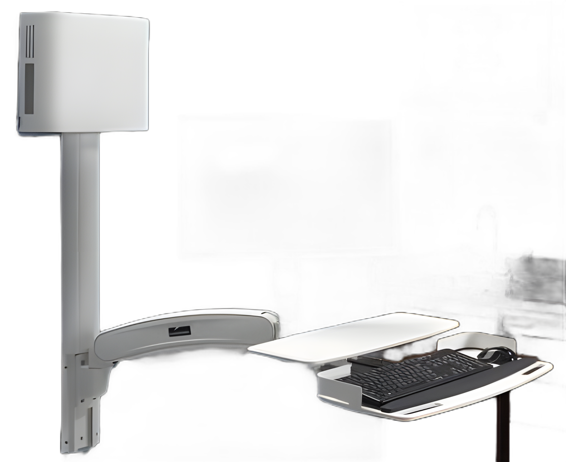 Care Exchange® Workstation Wall Mount by Midmark
