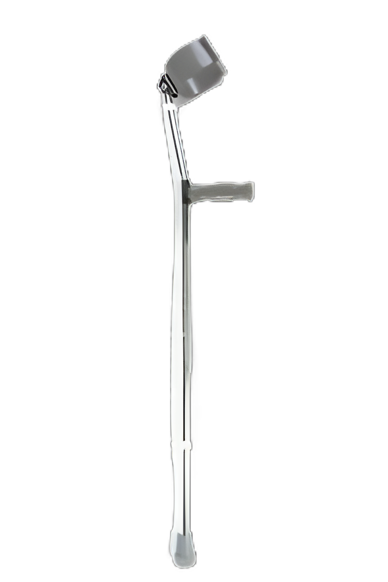 Forearm Crutches Alimed Tall Adult Steel Frame 300 lbs. Weight Capacity