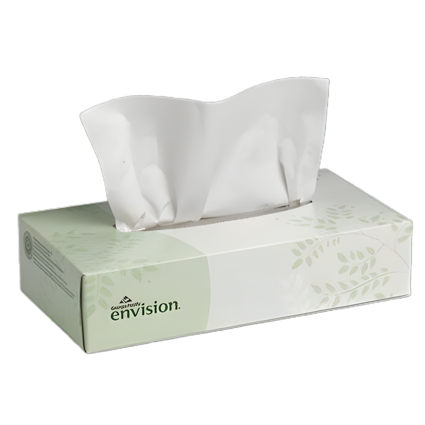 Facial Tissue, 2-Ply, White, 100 Sheets/Box, 30 Boxes/Carton