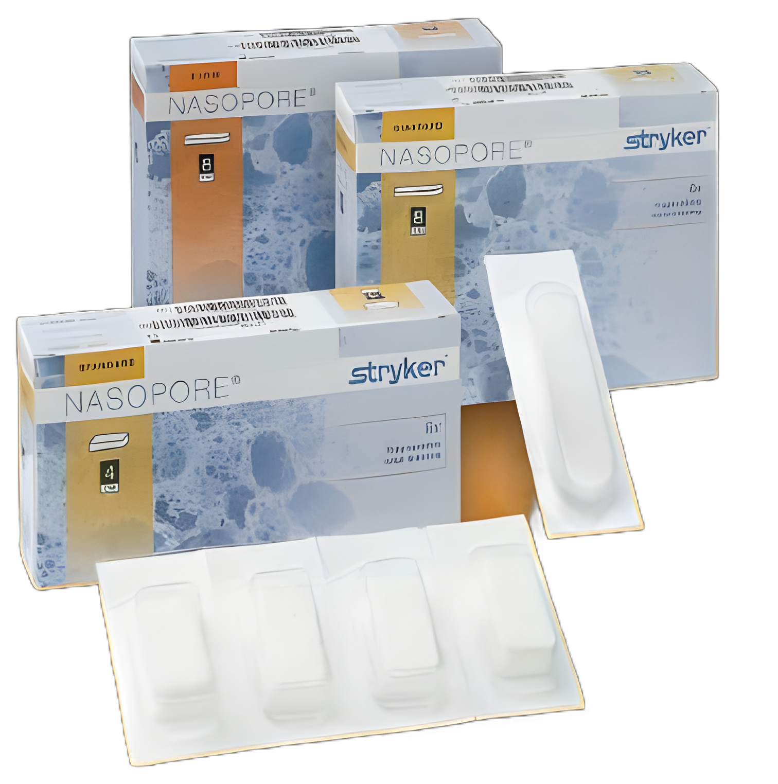 Nasal Packing Nasopore® Non-impregnated 8 cm Sterile Firm