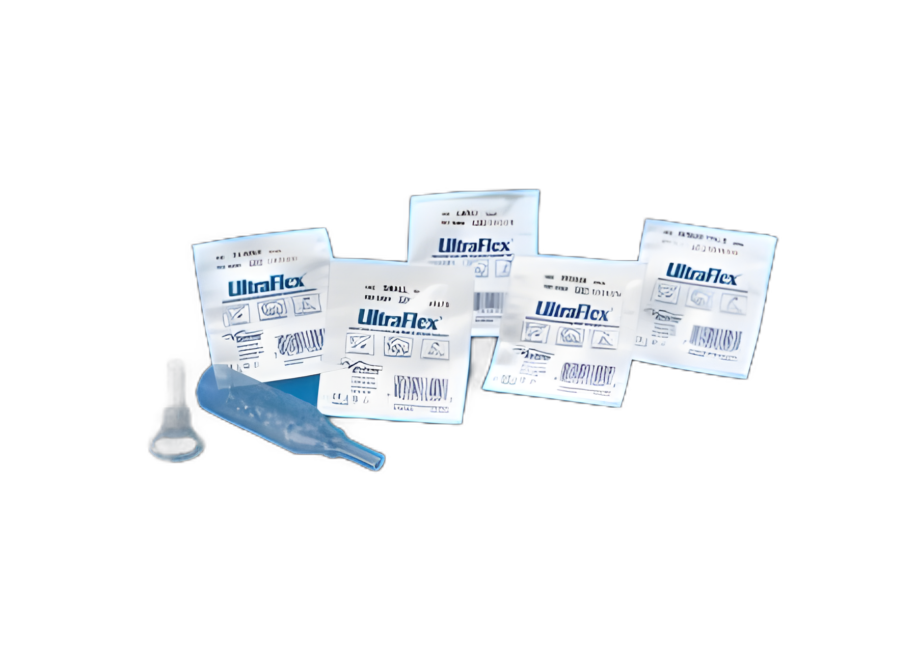 Male External Catheter UltraFlex® Self-Adhesive Band Silicone Small