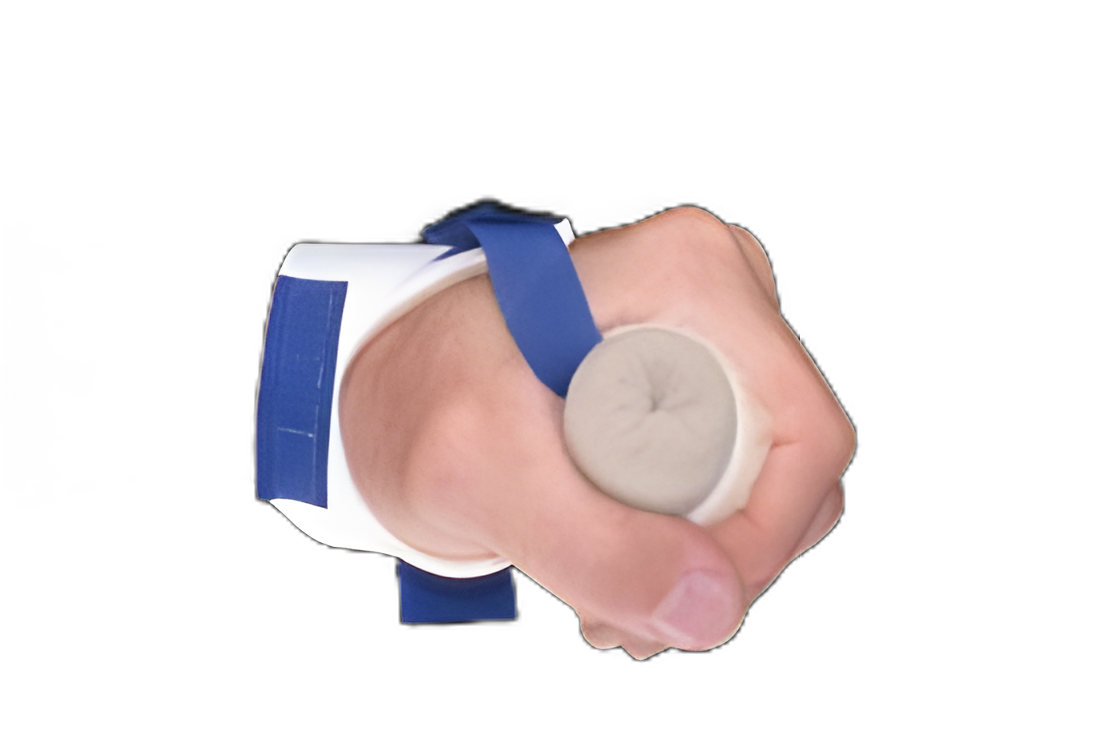 Palm Guard Kit AliMed® Progressive™ Fabric / Foam Left Hand White One Size Fits Most