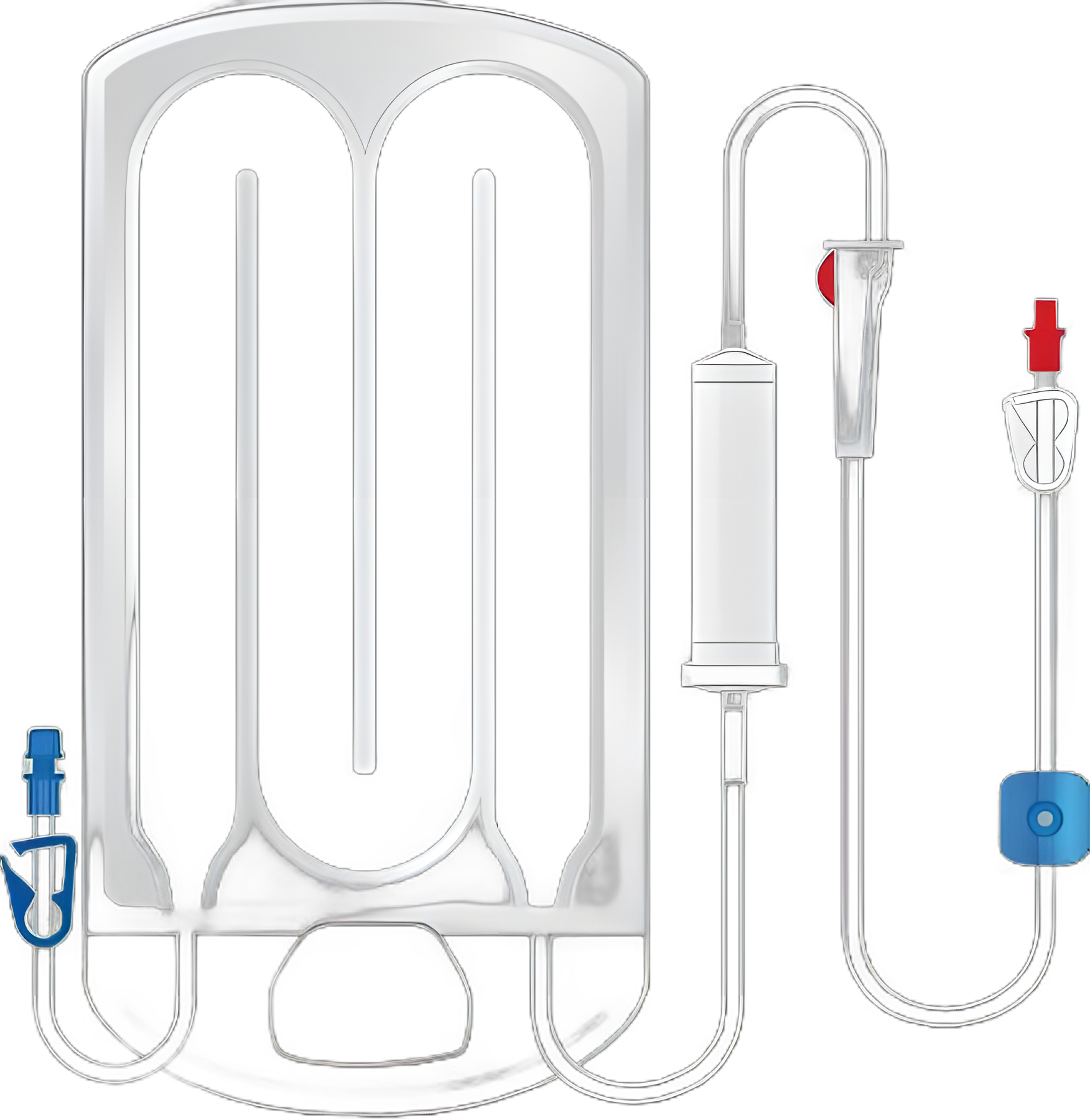 Fluid Warming Set Ranger™ Pump 1 Port 9,000 mL / Hr Drip Rate Without Filter 30 Inch Tubing Blood / Solution