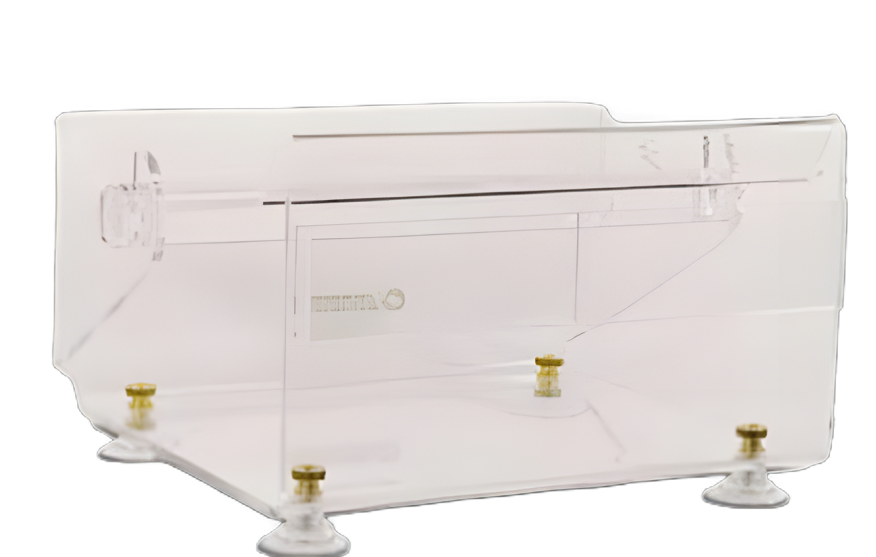 MarketLab Manual Label Dispenser for Medical Facilities - 4.5x7.5x9.5 Inch