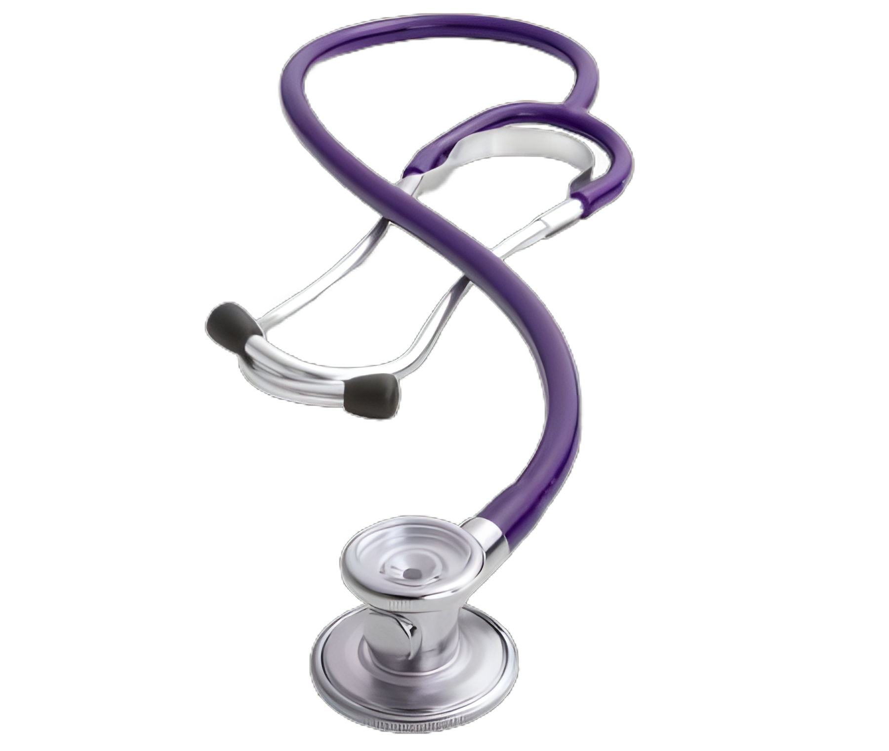 Sprague Stethoscope Adscope® 647 Purple 1-Tube 22 Inch Tube Double Sided Chestpiece
