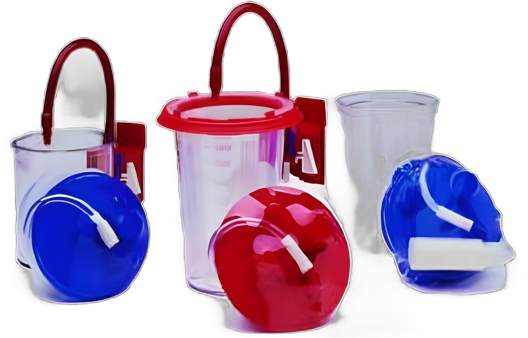 Rigid Suction Canister Kit Medi-Vac® Guardian™ 2000 mL Sealing Lid