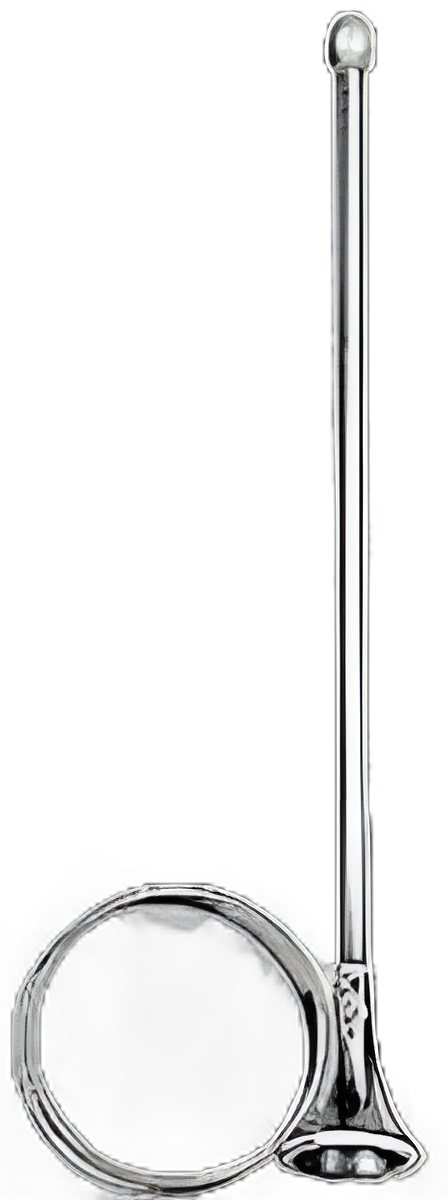 Needle Guide 5 1/2 Inch, Iowa Trumpet Pudendal, Straight
