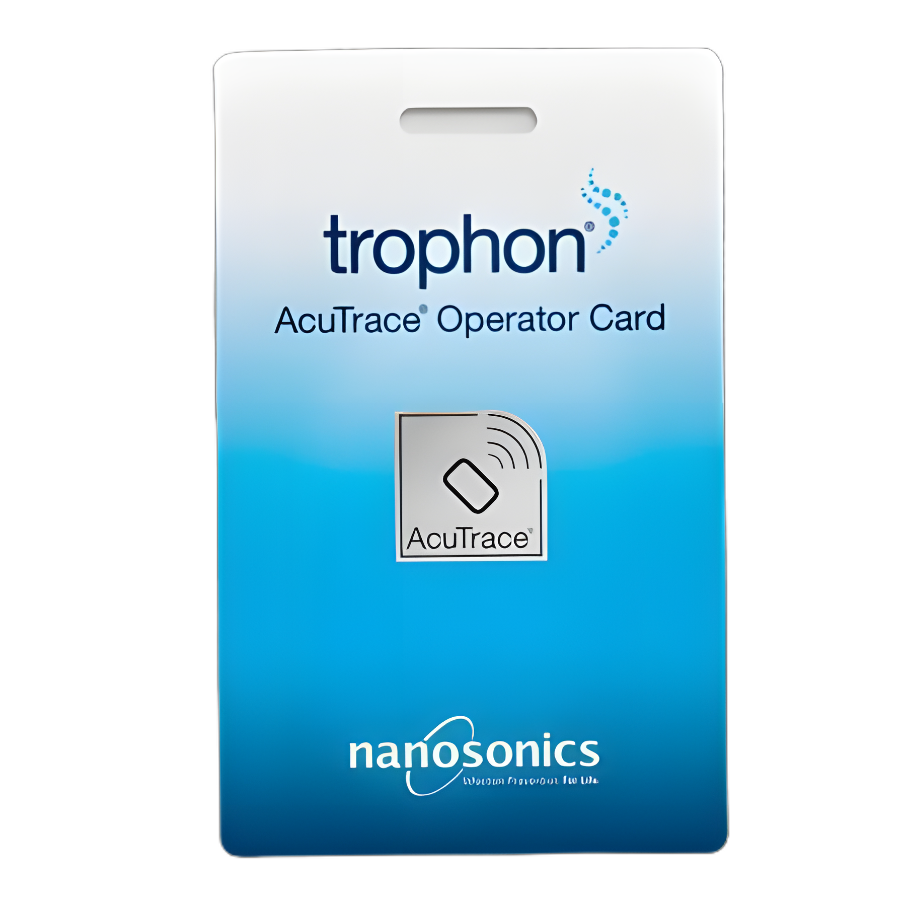 Operator Card trophon 1 Box of 10 Cards For use with trophon2 System