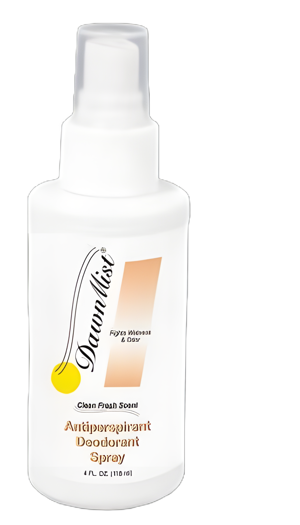 Antiperspirant / Deodorant Dawn Mist® Pump Spray 4 oz. Fresh Scent
