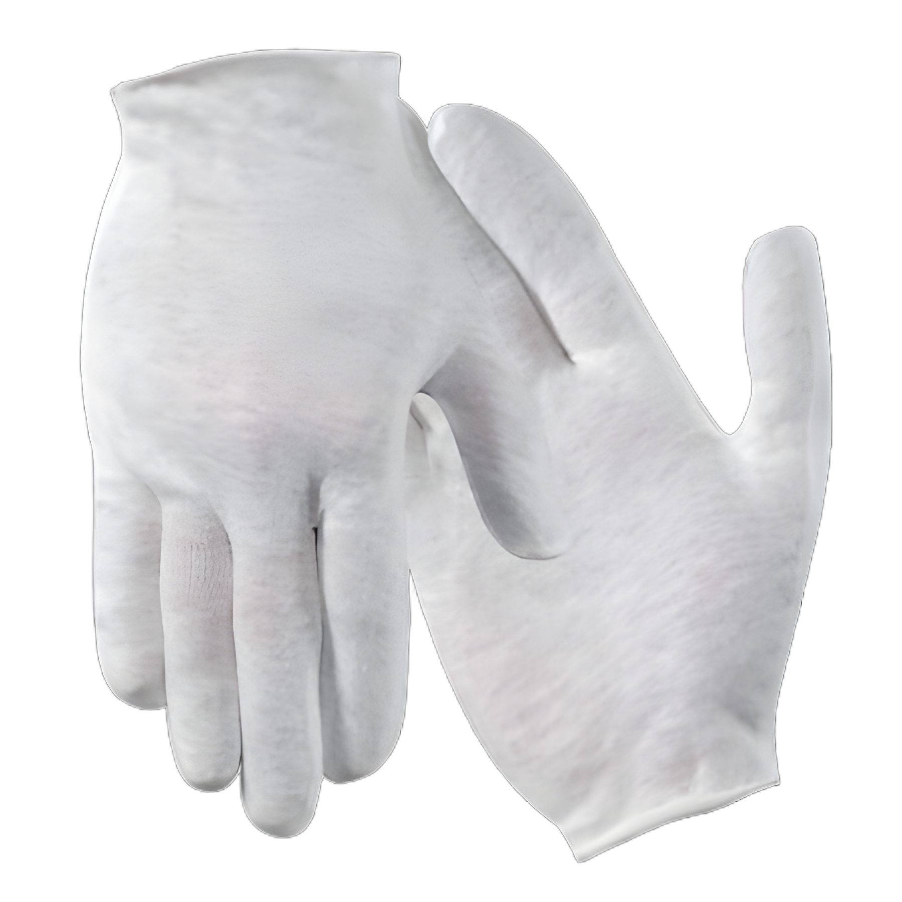 Women's Full-Finger Cotton Glove Liners with Cut Resistance and Touchscreen Capability