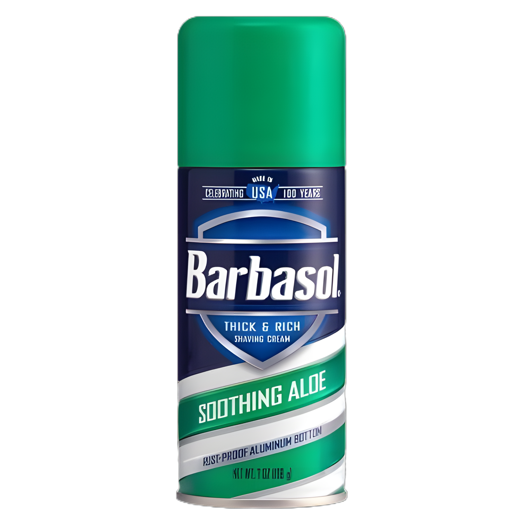Barbasol® Soothing Aloe Shaving Cream - Dermatologically Tested, 7 oz Aerosol
