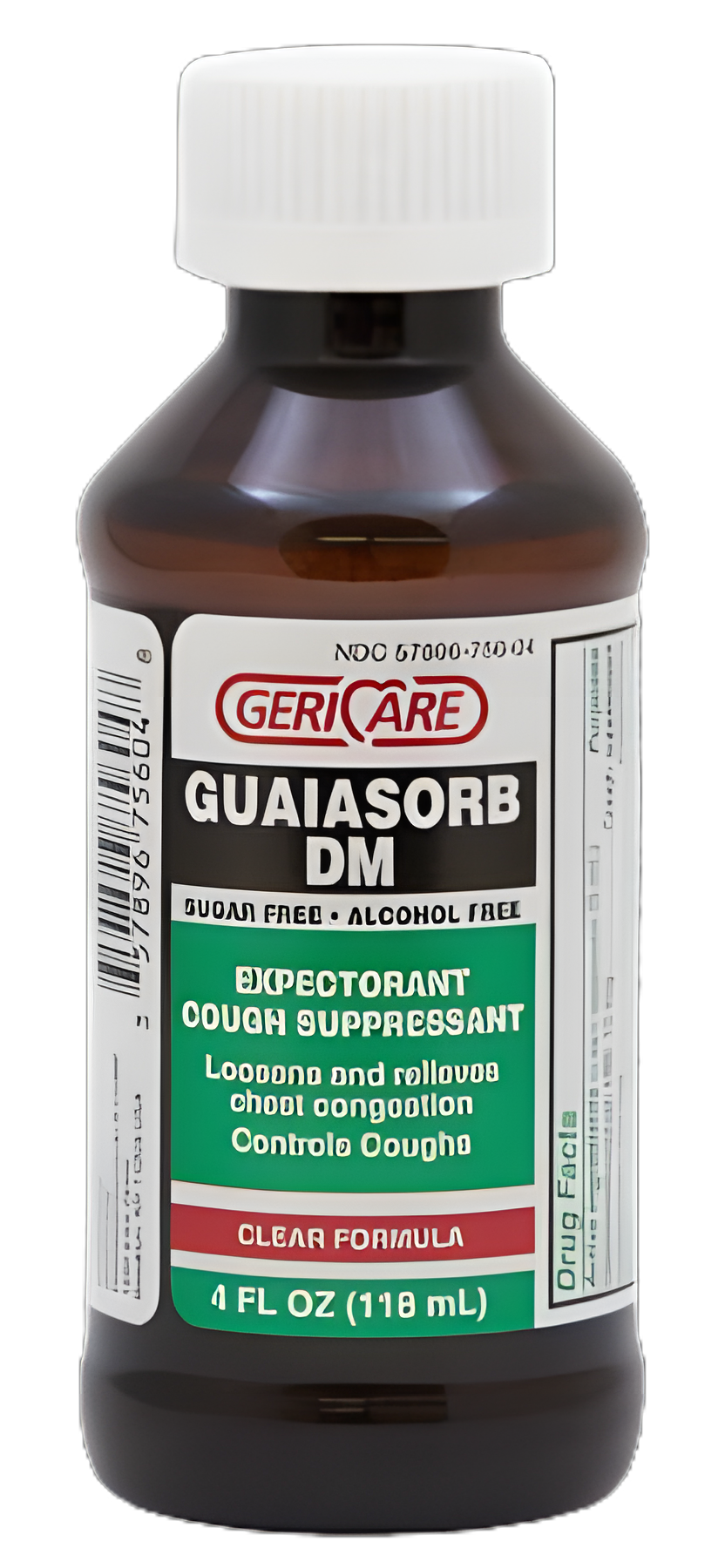 Cold and Cough Relief Geri-Care® 100 mg - 10 mg / 5 mL Strength Liquid 4 oz.