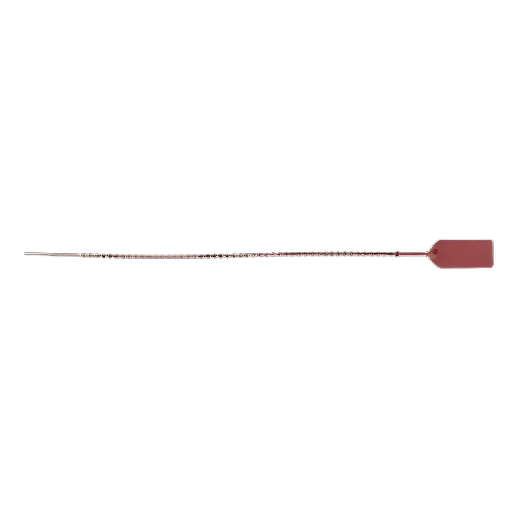 Sure Strip Safety Seal Omnimed® UnNumbered Red Plastic - 484130-R - 1