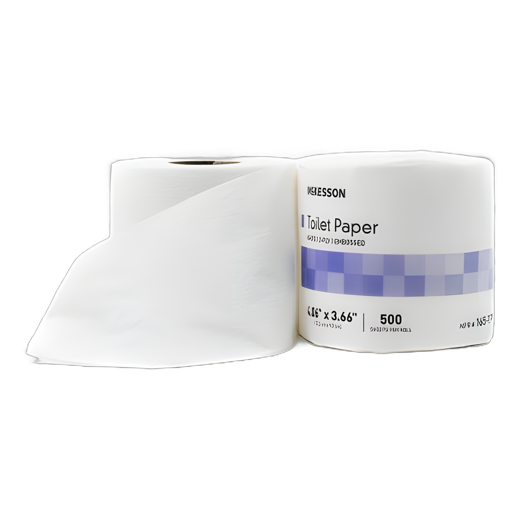 McKesson White 2-Ply Toilet Tissue | Eco-Friendly, Septic Safe, 500 Sheets