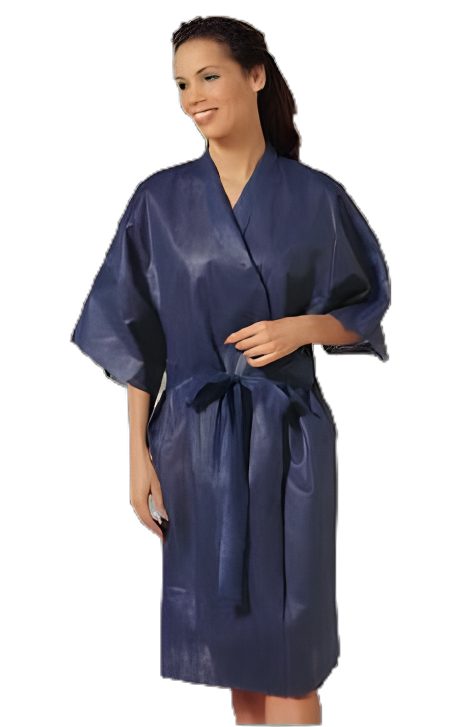Patient Robe Tech Styles® Large / X-Large Dark Blue Disposable
