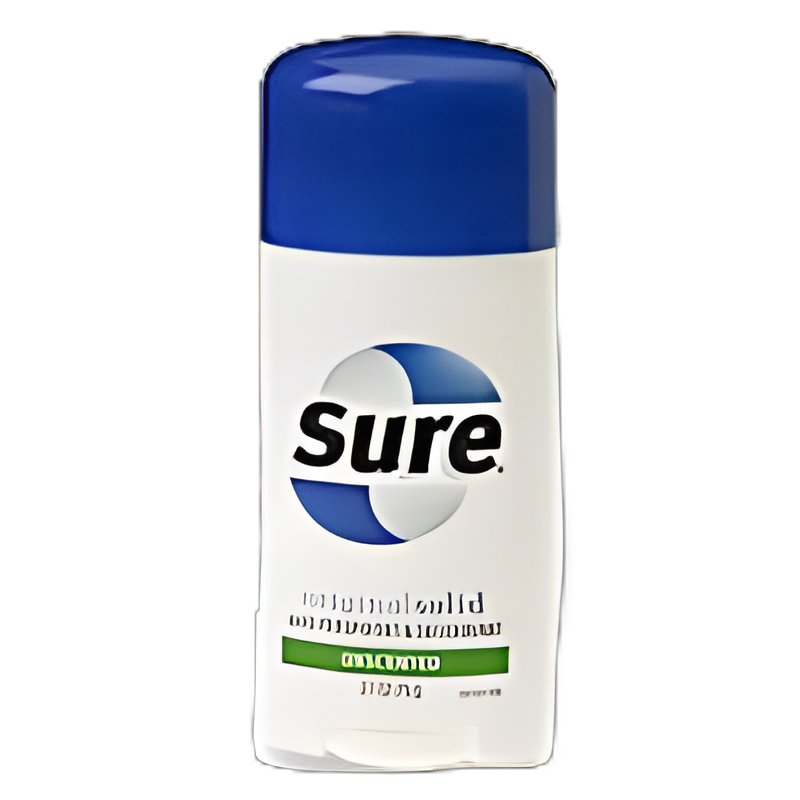 Antiperspirant / Deodorant Sure® Solid 2.7 oz. Unscented