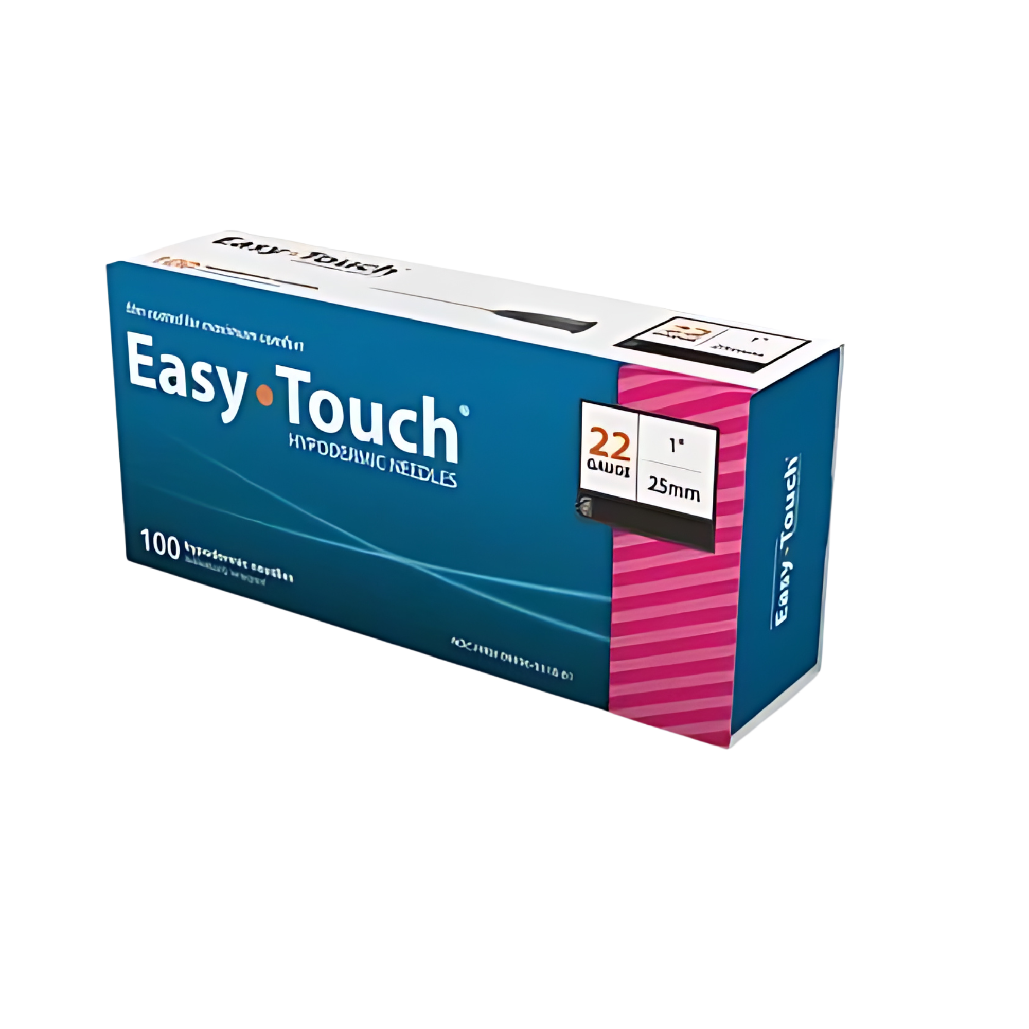 EasyTouch® 22 Gauge x 1 Length Hypodermic Needle