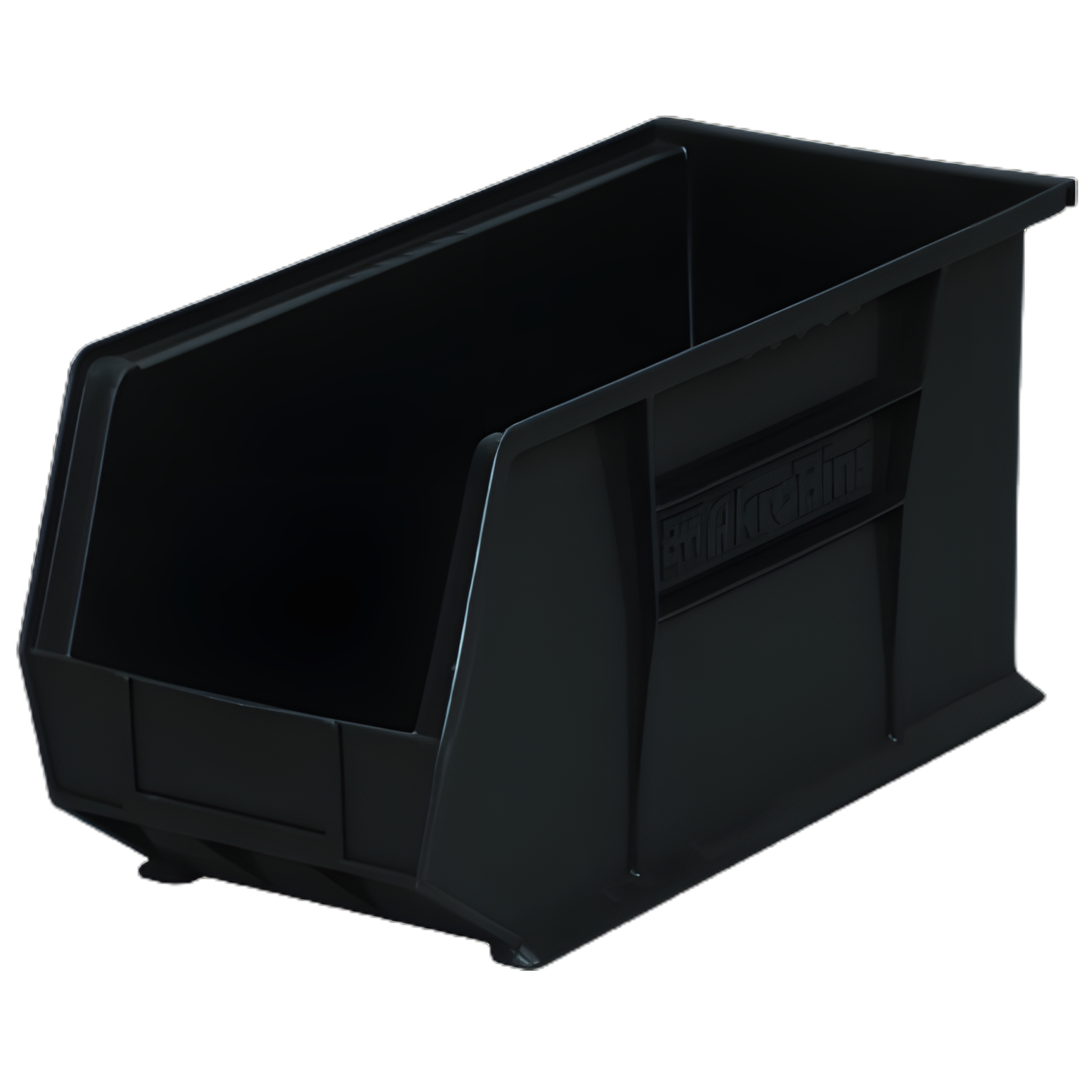 Storage Bin AkroBins® Black Plastic 8-1/4 X 9 X 18 Inch