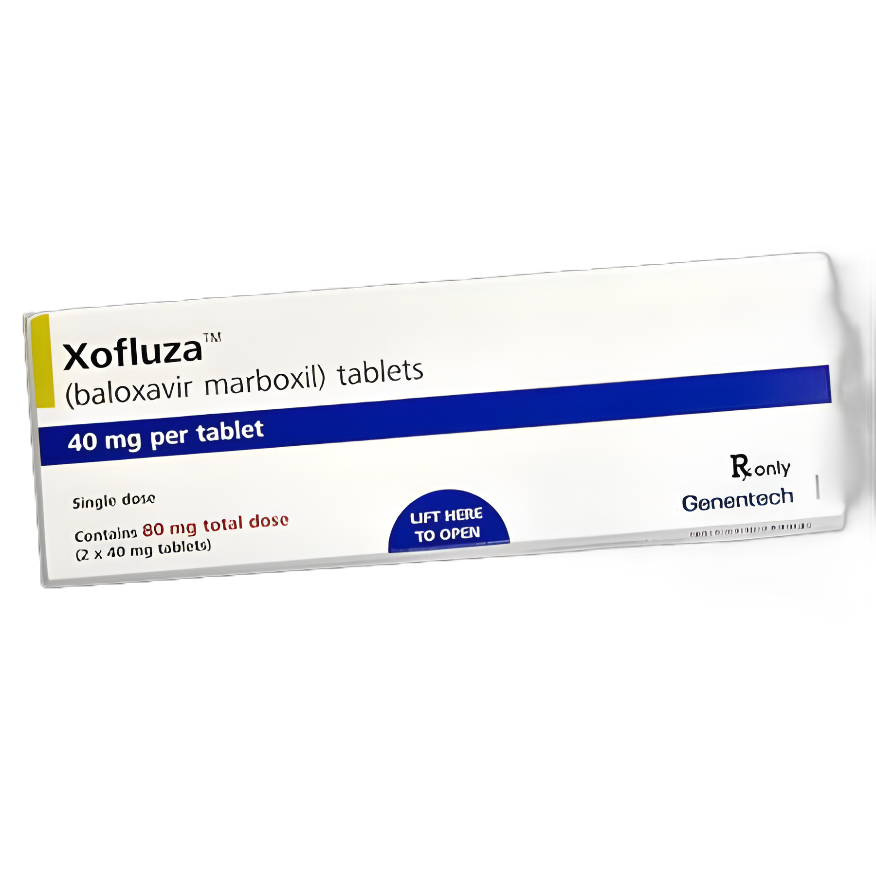 XOFLUZA™ Baloxavir Marboxil 40 mg Tablet Blister Pack 1 Tablet