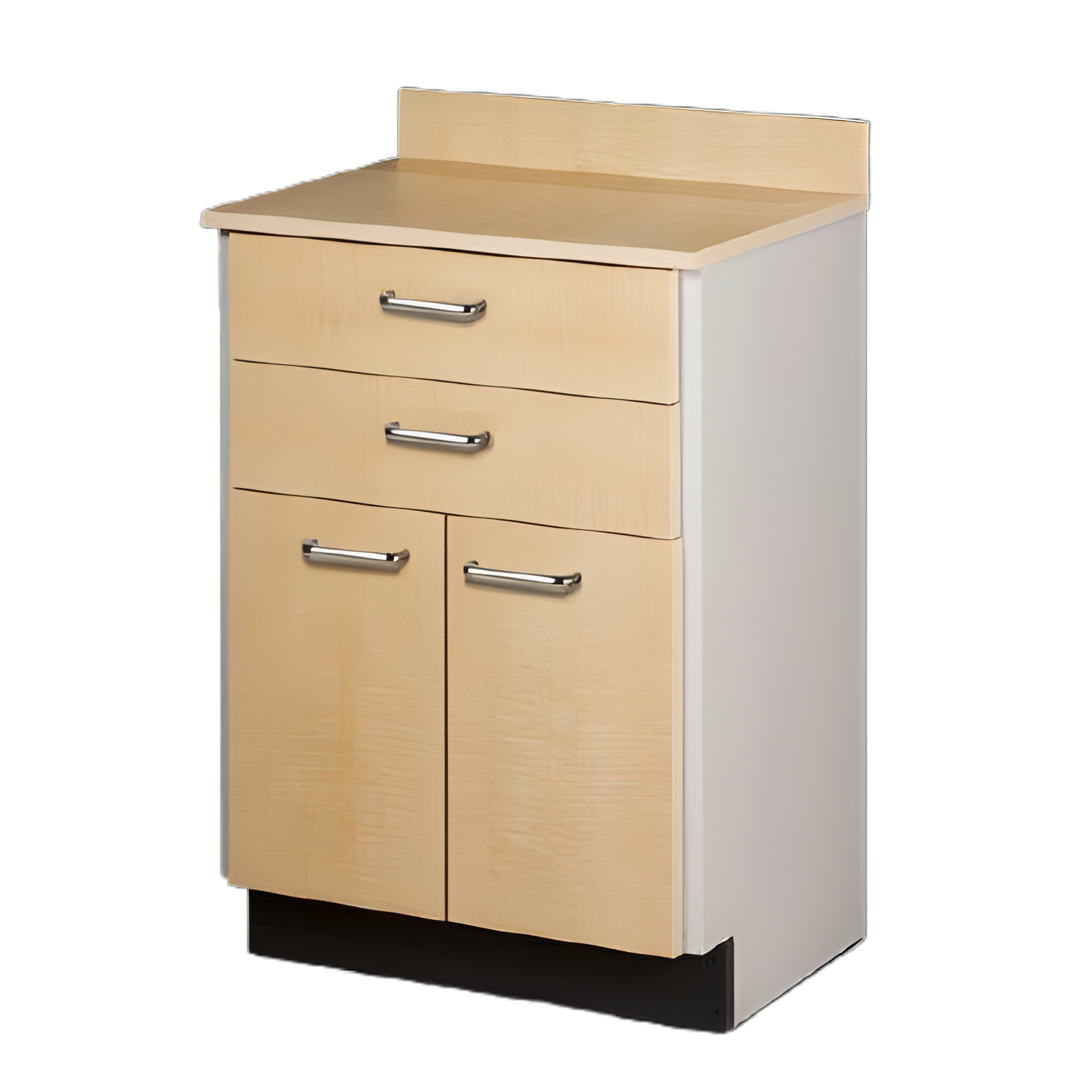 Treatment Cabinet Laminate 2 Drawers 1 Shelf - 8822-0FS-1DW-2DW-5C