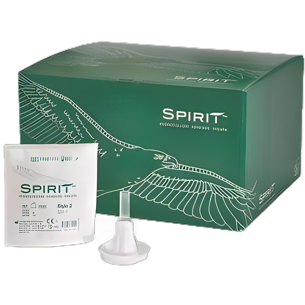 Spirit™1 Male External Catheter X-Large with Self-Adhesive Hydrocolloid Silicone Seal