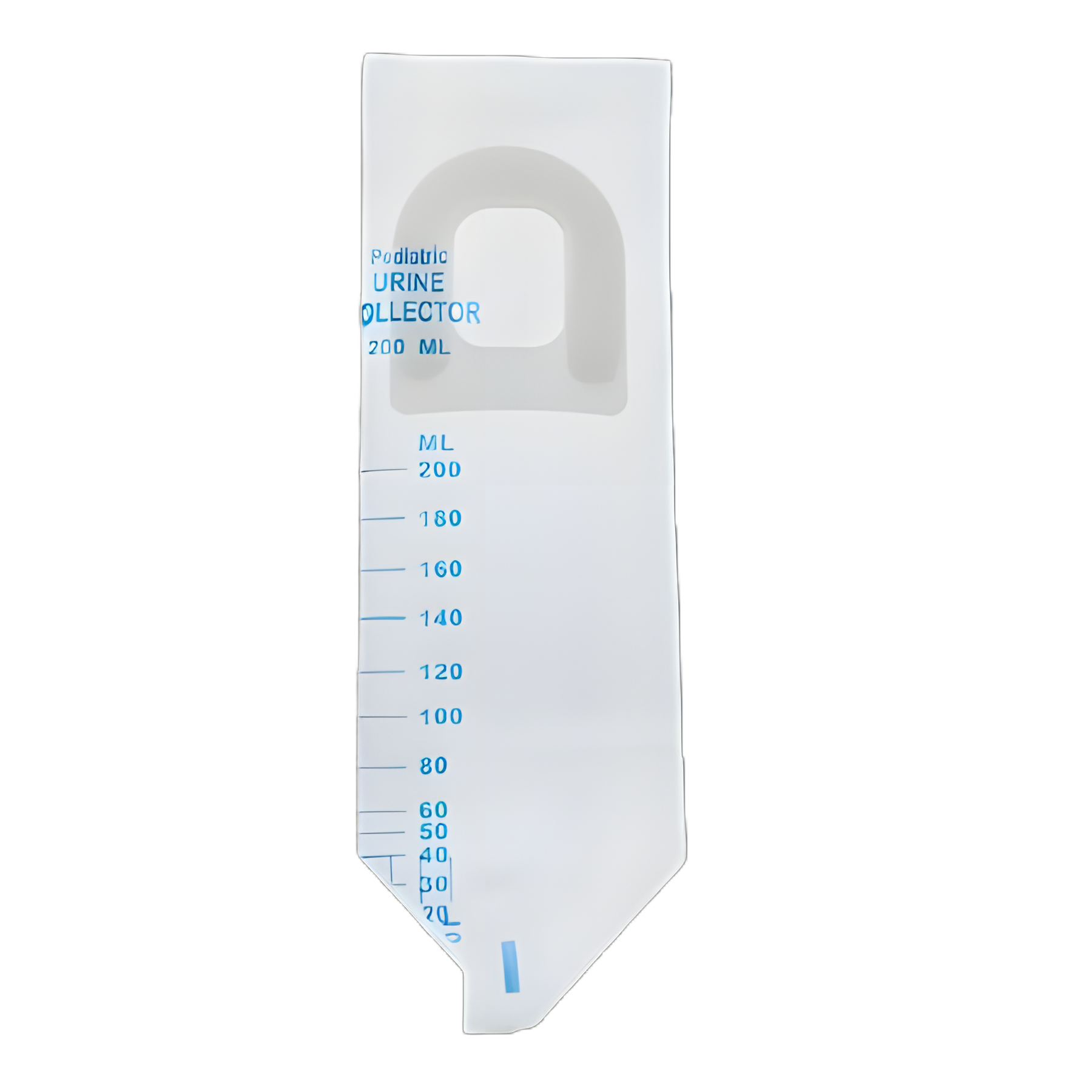 Pediatric Urine Collection Bag AMSure® 200 mL (7 oz.) Adhesive Closure Unprinted Sterile