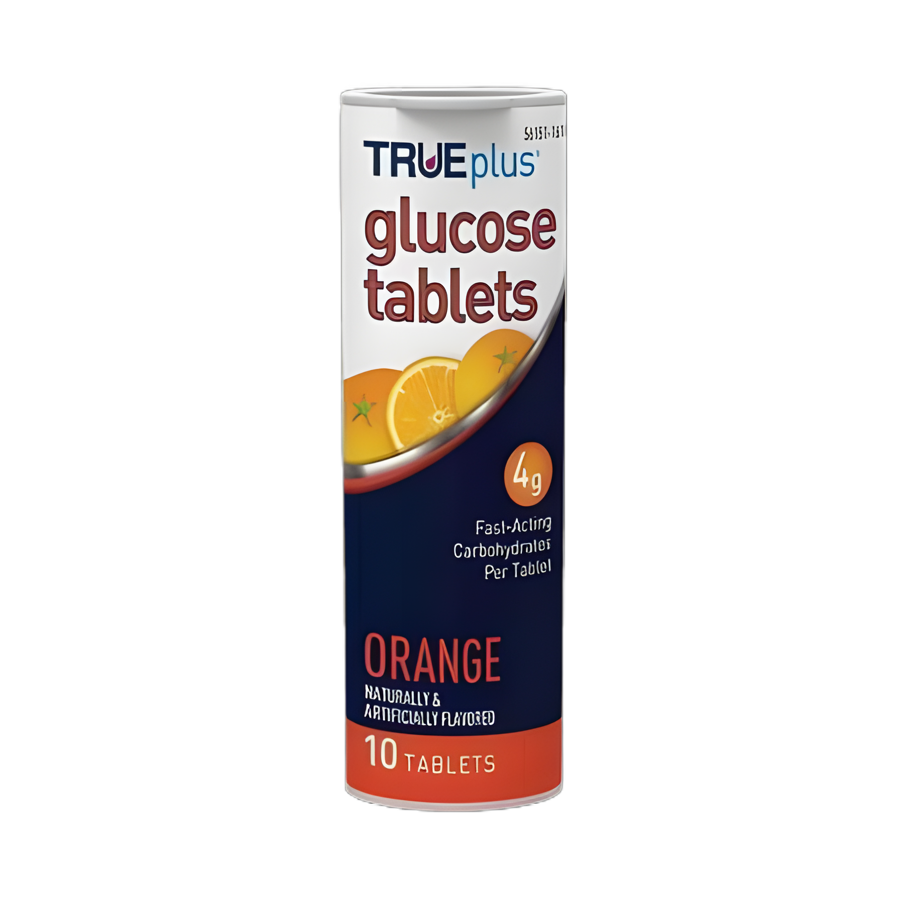 TRUEplus™ Glucose Supplement Chewable Tablets - Orange Flavor, 4g, 50 Count