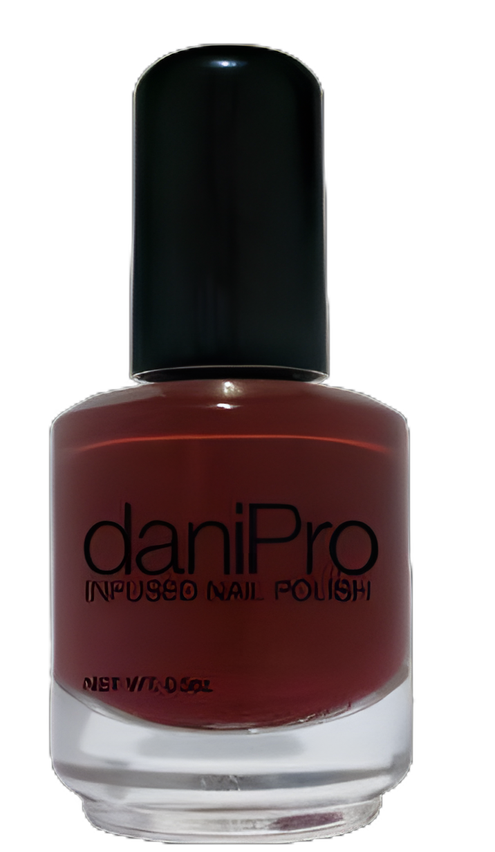 daniPro™ Doctor-Formulated Brown Nail Polish with Undecylenic Acid, 0.5 oz Bottle