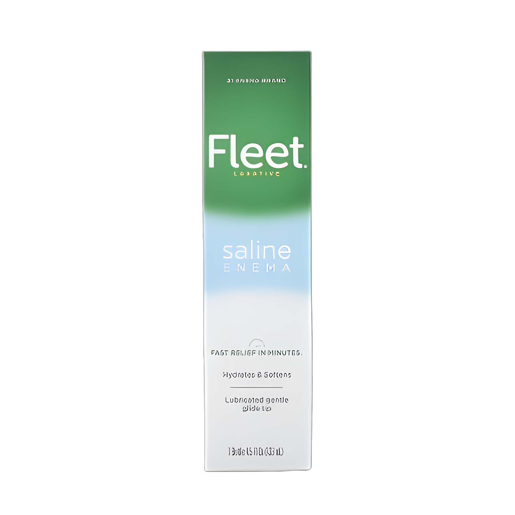 Enema Fleet® 4.5 oz. 19 Gram - 7 Gram Strength Monobasic Sodium Phosphate / Dibasic Sodium Phosphate - 00132020140